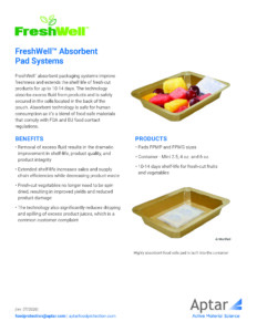 Freshwell Absorbent Pad Systems 2026